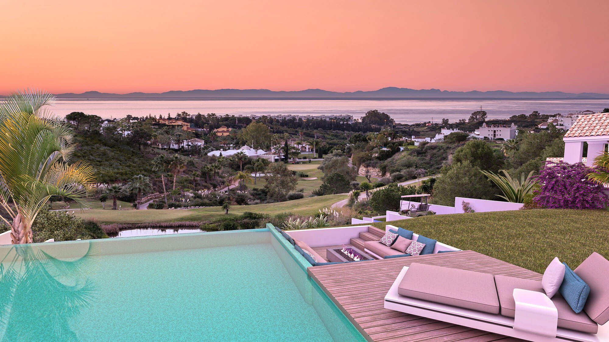Villa with spectacular views in Marbella